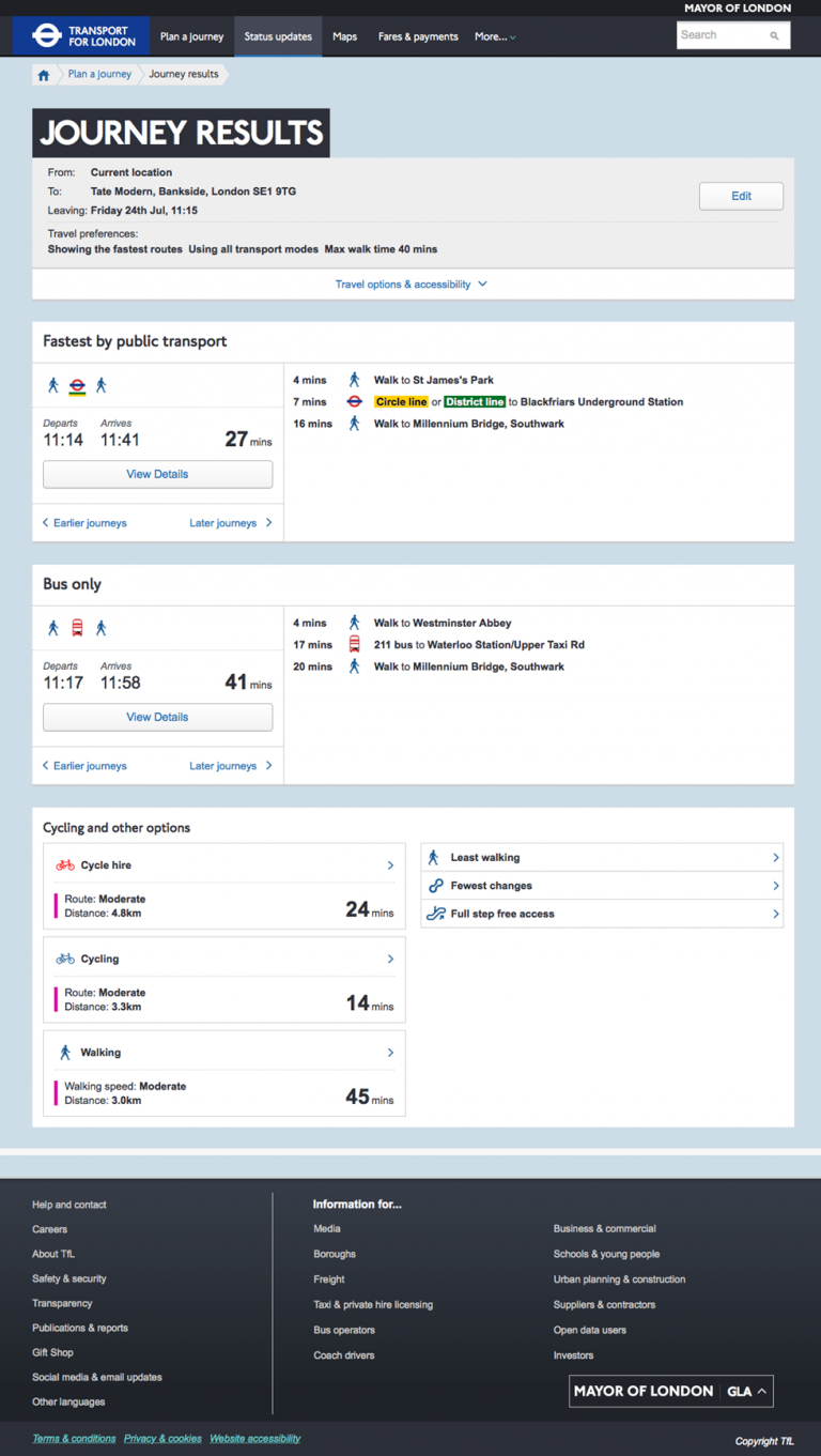 journey planner ns